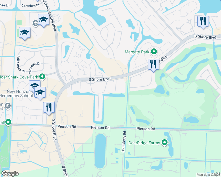 map of restaurants, bars, coffee shops, grocery stores, and more near 13268 Polo Club Road in Wellington