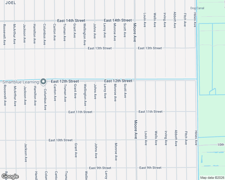 map of restaurants, bars, coffee shops, grocery stores, and more near 1120 Monroe Avenue in Lehigh Acres