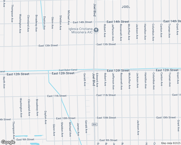 map of restaurants, bars, coffee shops, grocery stores, and more near 1145 Joel Boulevard in Lehigh Acres