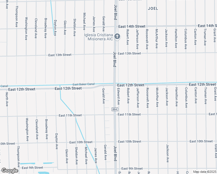 map of restaurants, bars, coffee shops, grocery stores, and more near 2254 East 12th Street in Lehigh Acres