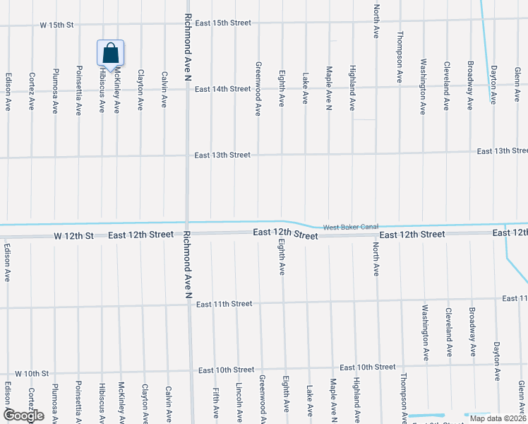 map of restaurants, bars, coffee shops, grocery stores, and more near 1206 Greenwood Ave in Lehigh Acres