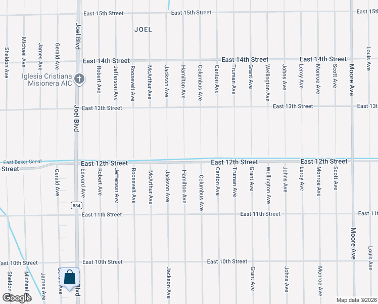 map of restaurants, bars, coffee shops, grocery stores, and more near 1203 Columbus Avenue in Lehigh Acres