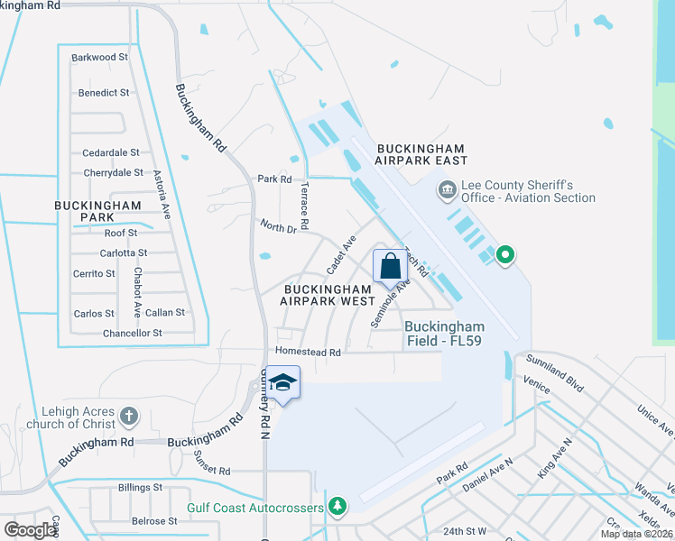 map of restaurants, bars, coffee shops, grocery stores, and more near 6861 Cadet Avenue in Fort Myers