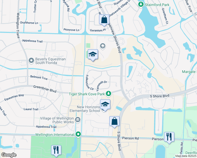 map of restaurants, bars, coffee shops, grocery stores, and more near 2424 Wrotham Terrace in Wellington