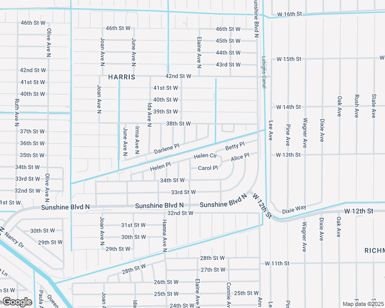 map of restaurants, bars, coffee shops, grocery stores, and more near 2615 Darlene Place in Lehigh Acres