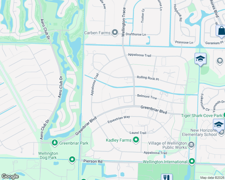 map of restaurants, bars, coffee shops, grocery stores, and more near 2388 King Terrace in Wellington