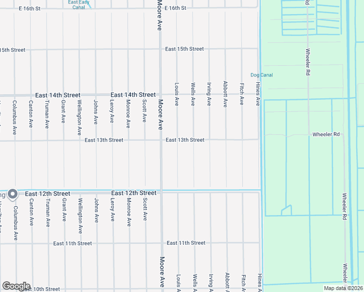 map of restaurants, bars, coffee shops, grocery stores, and more near 1222 Louis Avenue in Lehigh Acres