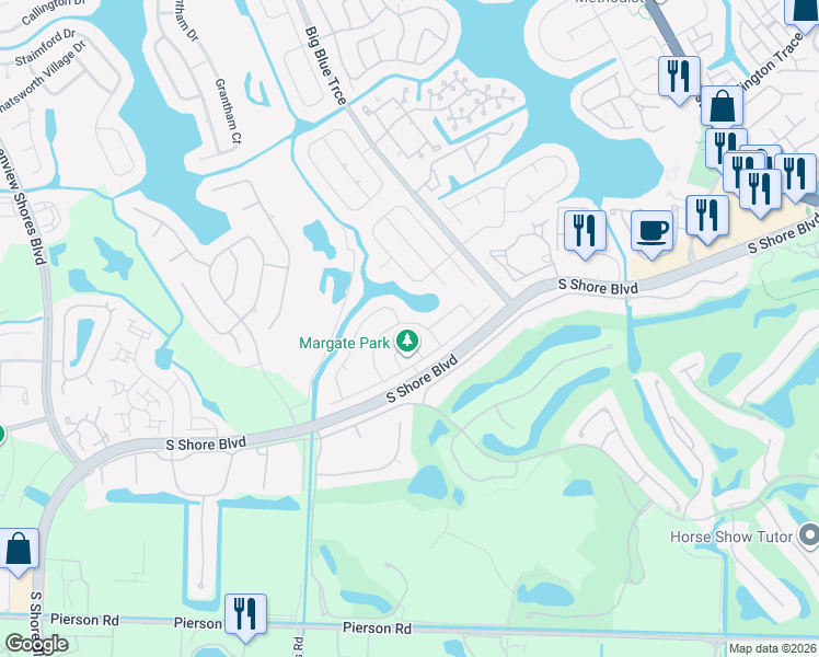 map of restaurants, bars, coffee shops, grocery stores, and more near 12734 Kingsway Road in Wellington