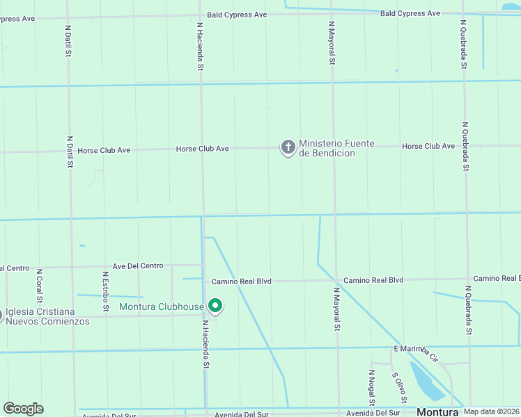 map of restaurants, bars, coffee shops, grocery stores, and more near 410 North Jinete Street in Clewiston