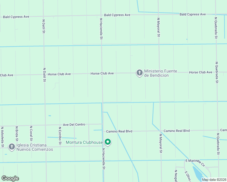 map of restaurants, bars, coffee shops, grocery stores, and more near 450 North Isora Street in Clewiston