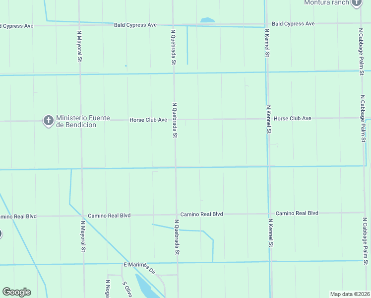 map of restaurants, bars, coffee shops, grocery stores, and more near 440 North Romero Street in Clewiston