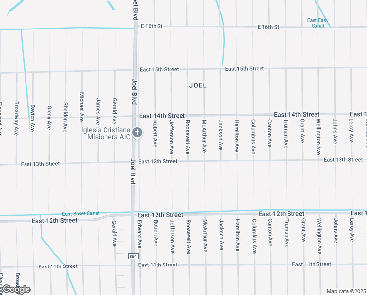 map of restaurants, bars, coffee shops, grocery stores, and more near 1307 Roosevelt Avenue in Lehigh Acres