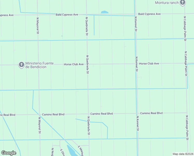 map of restaurants, bars, coffee shops, grocery stores, and more near 440 North Romero Street in Clewiston