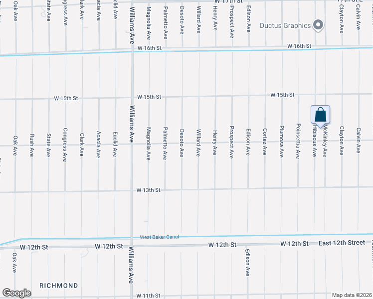 map of restaurants, bars, coffee shops, grocery stores, and more near 707 West 14th Street in Lehigh Acres