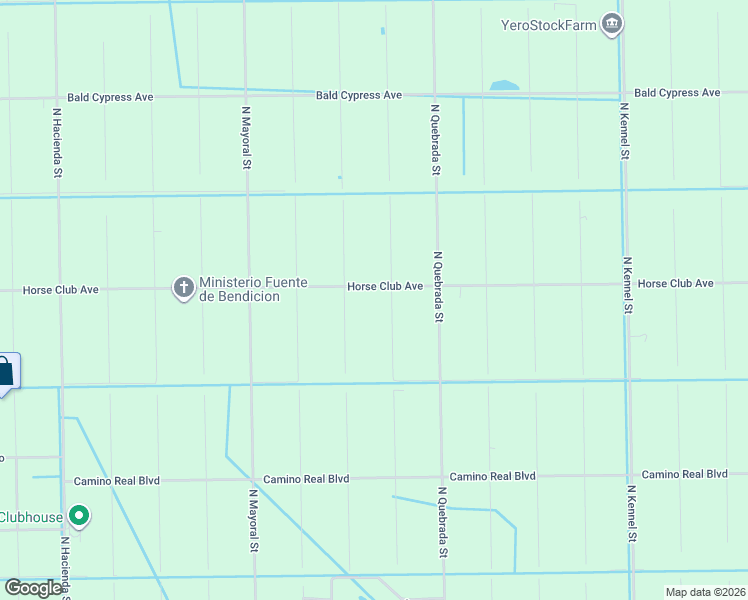 map of restaurants, bars, coffee shops, grocery stores, and more near 460 Horse Club Avenue in Clewiston