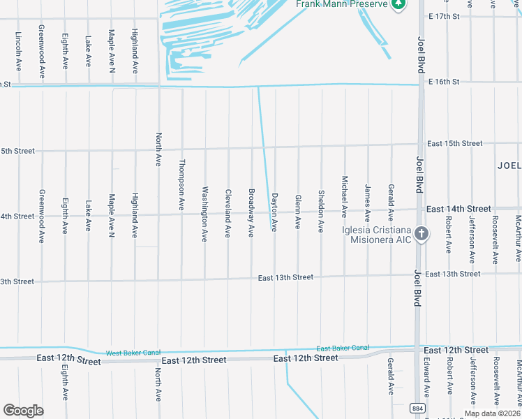 map of restaurants, bars, coffee shops, grocery stores, and more near 1405 Dayton Avenue in Lehigh Acres