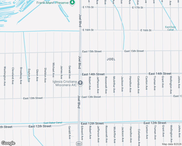 map of restaurants, bars, coffee shops, grocery stores, and more near 2501 East 14th Street in Lehigh Acres
