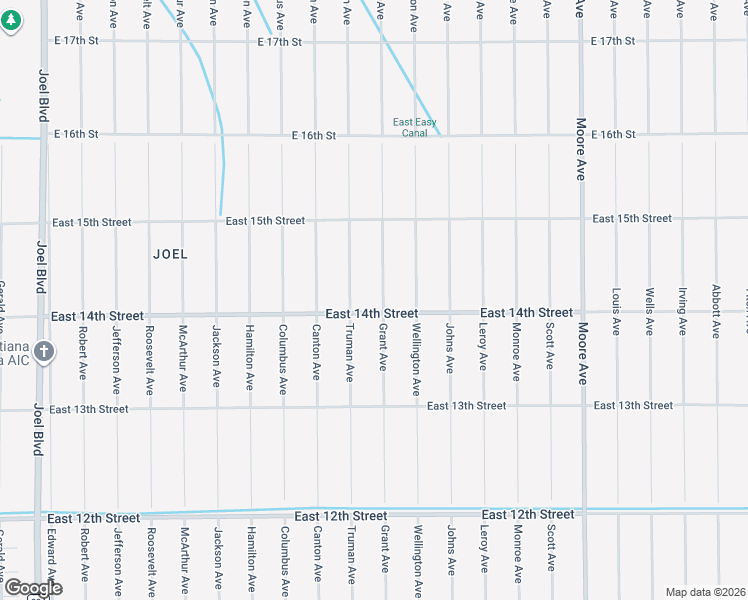 map of restaurants, bars, coffee shops, grocery stores, and more near 1403 Grant Avenue in Lehigh Acres