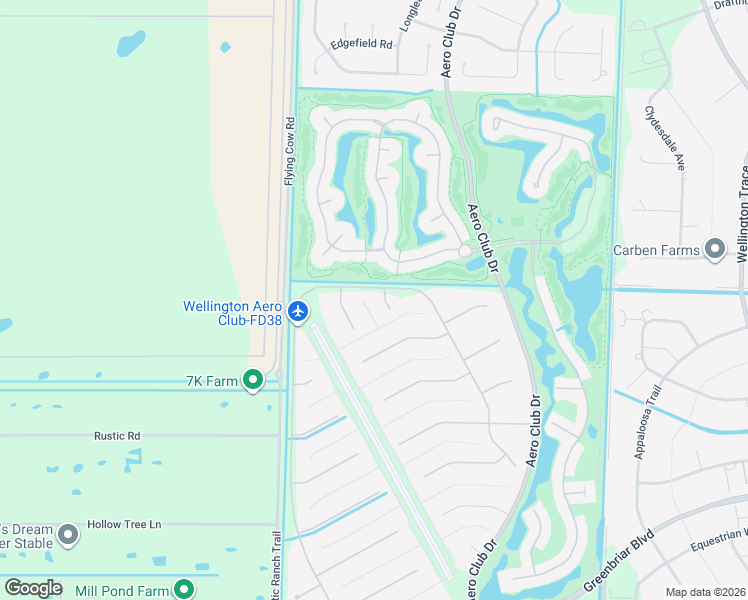 map of restaurants, bars, coffee shops, grocery stores, and more near 2115 Lockheed Terrace in Wellington