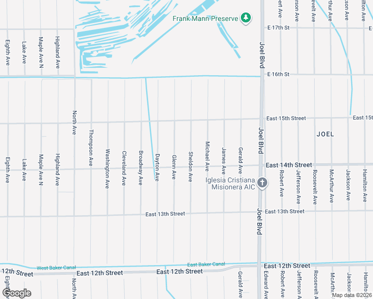 map of restaurants, bars, coffee shops, grocery stores, and more near 1405 Sheldon Avenue in Lehigh Acres