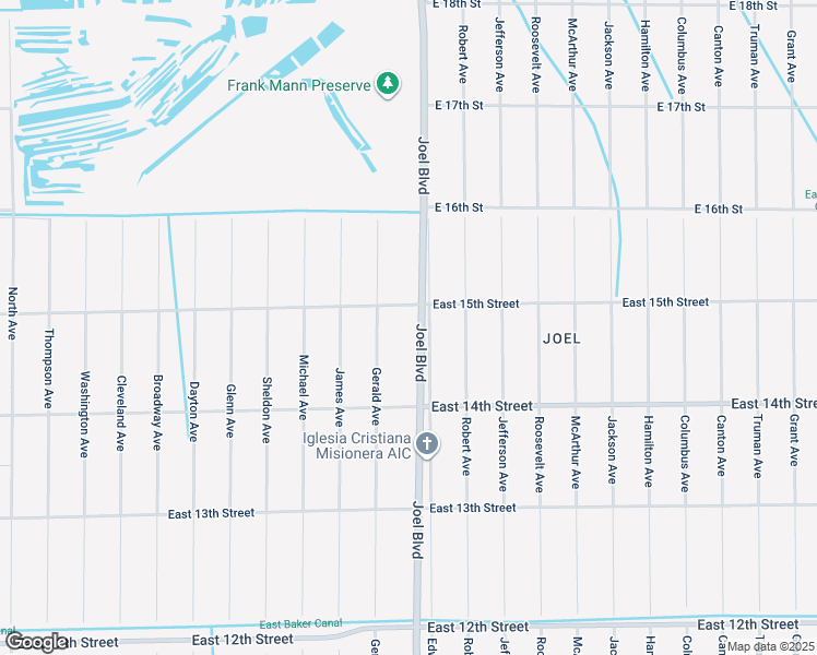 map of restaurants, bars, coffee shops, grocery stores, and more near 1418 Joel Boulevard in Lehigh Acres