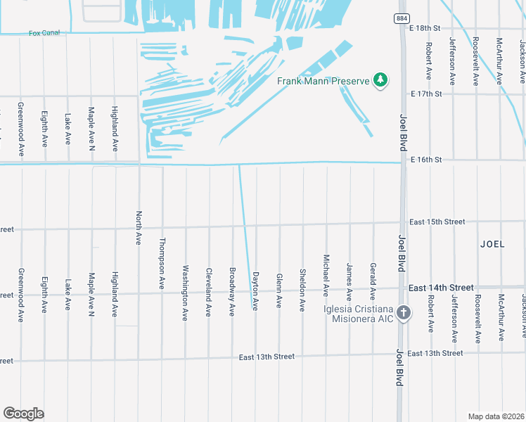 map of restaurants, bars, coffee shops, grocery stores, and more near 1705 East 15th Street in Lehigh Acres