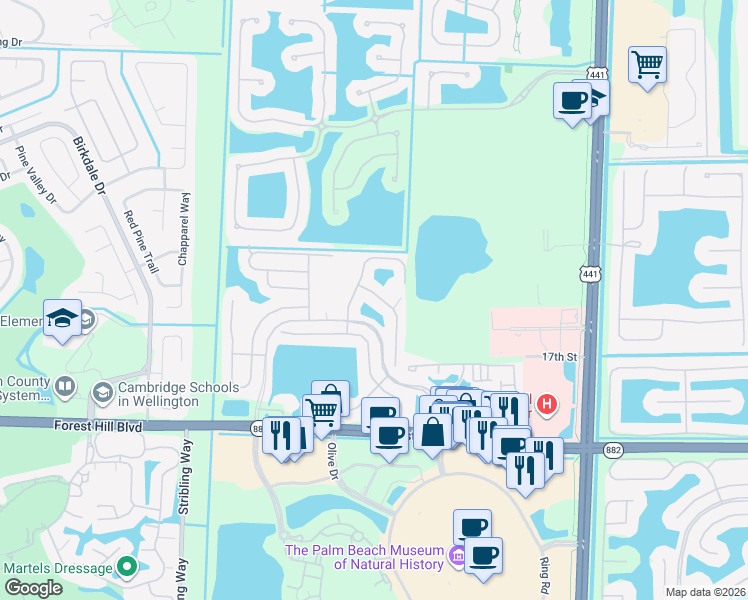 map of restaurants, bars, coffee shops, grocery stores, and more near 1743 Barnstable Road in Wellington
