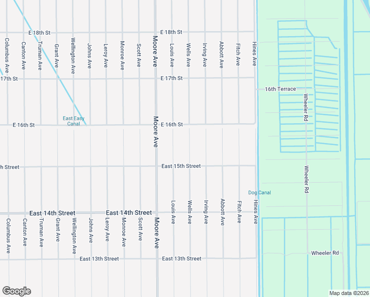 map of restaurants, bars, coffee shops, grocery stores, and more near 1508 Louis Avenue in Lehigh Acres