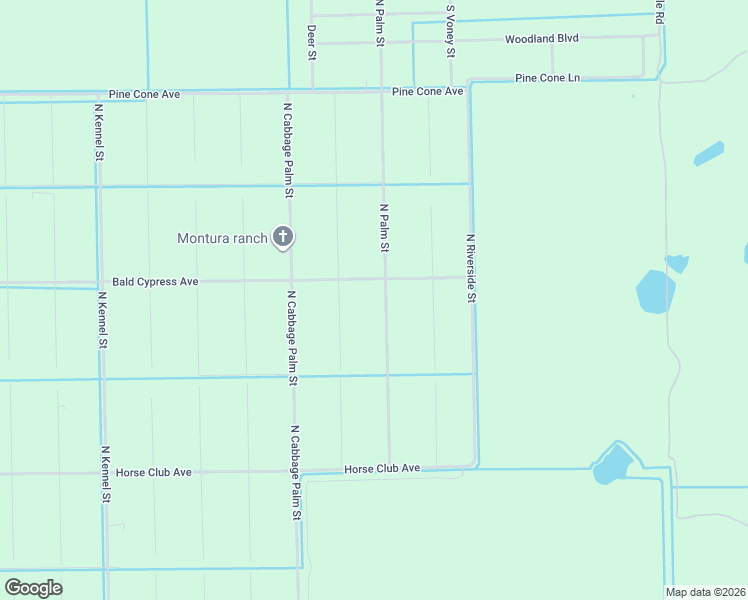 map of restaurants, bars, coffee shops, grocery stores, and more near 670 North Palm Street in Clewiston