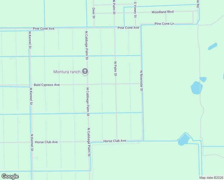 map of restaurants, bars, coffee shops, grocery stores, and more near 670 North Palm Street in Clewiston