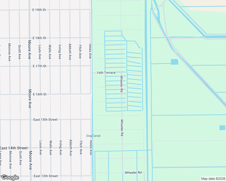 map of restaurants, bars, coffee shops, grocery stores, and more near 7762 16th Place in LaBelle