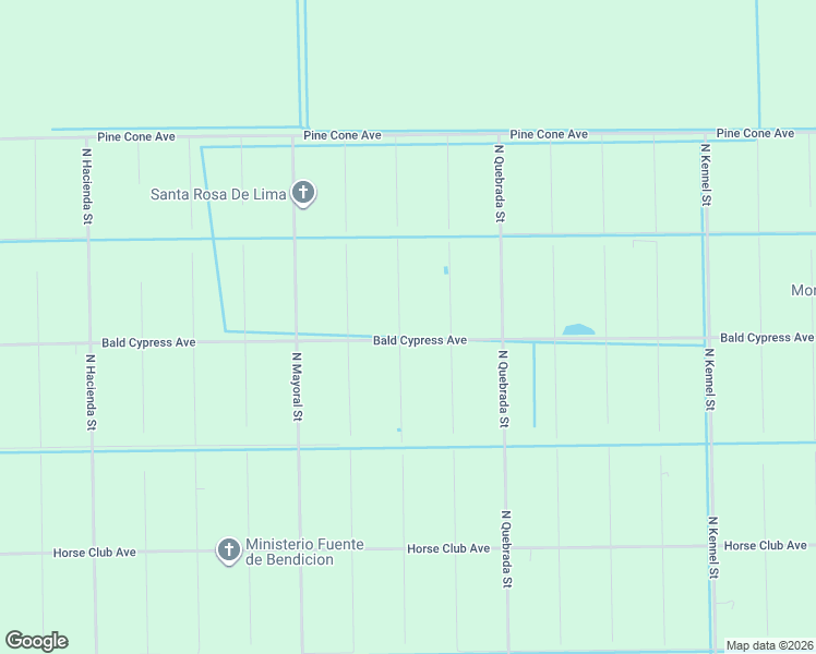 map of restaurants, bars, coffee shops, grocery stores, and more near 451 Bald Cypress Avenue in Clewiston