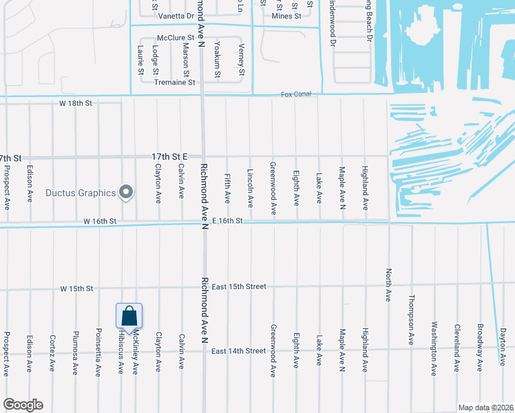 map of restaurants, bars, coffee shops, grocery stores, and more near 1606 Lincoln Avenue in Lehigh Acres