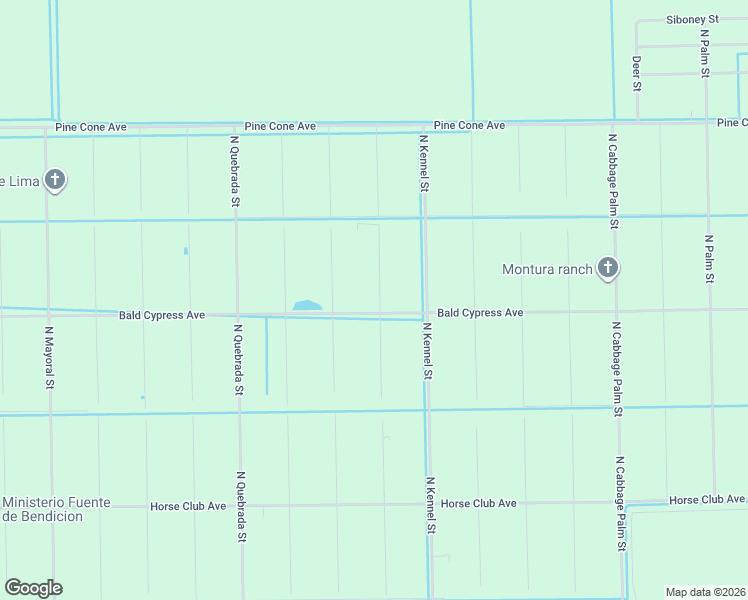 map of restaurants, bars, coffee shops, grocery stores, and more near 569 Bald Cypress Avenue in Clewiston