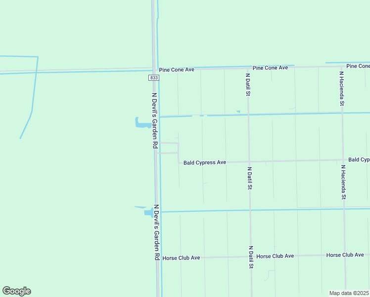 map of restaurants, bars, coffee shops, grocery stores, and more near 725 North Arboleda Street in Clewiston