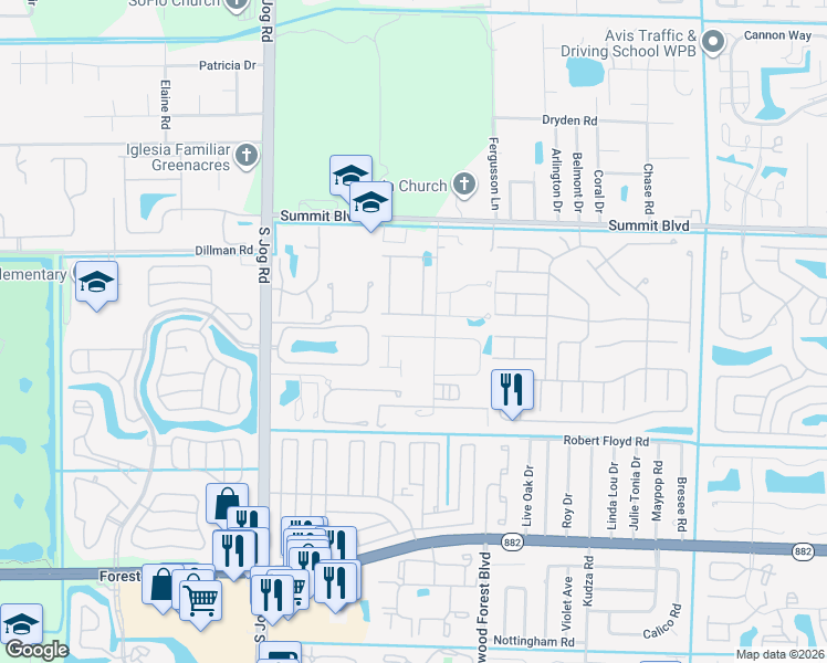 map of restaurants, bars, coffee shops, grocery stores, and more near 6173 Wildfire Way in Haverhill