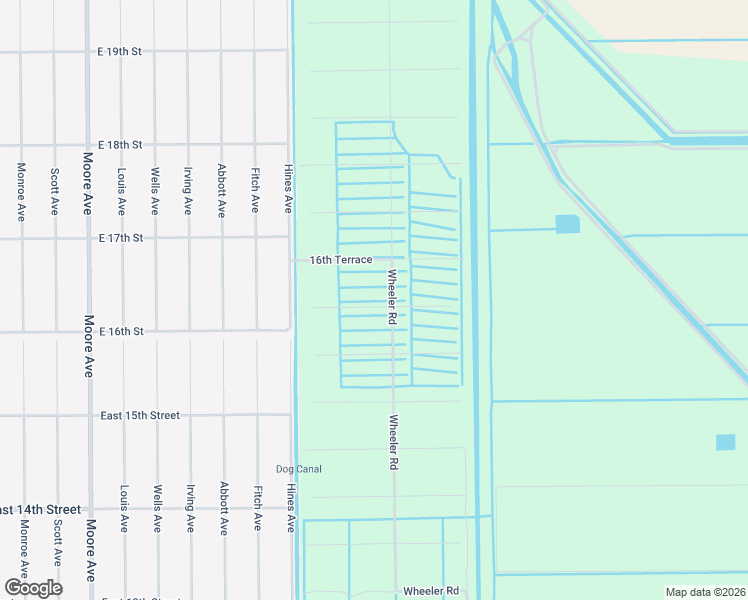 map of restaurants, bars, coffee shops, grocery stores, and more near 7762 16th Place in LaBelle