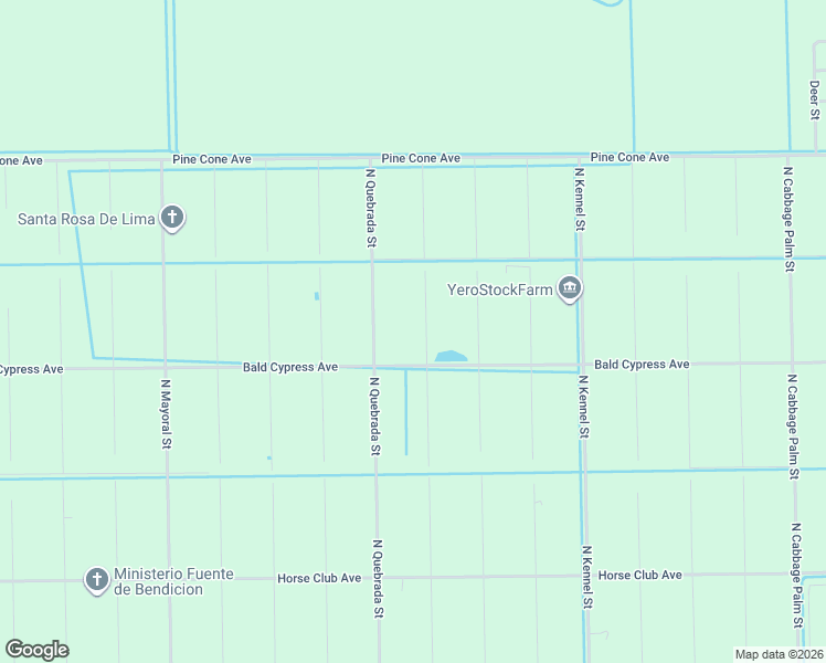 map of restaurants, bars, coffee shops, grocery stores, and more near 720 North Romero Street in Clewiston