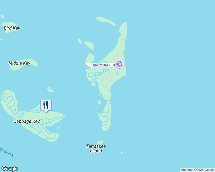 map of restaurants, bars, coffee shops, grocery stores, and more near 23 Useppa II Isle in Captiva