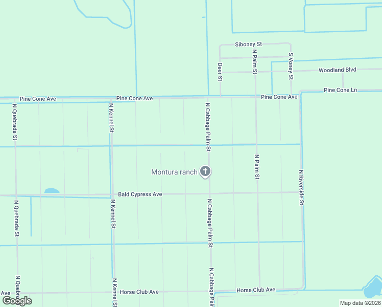 map of restaurants, bars, coffee shops, grocery stores, and more near 755 North Zambria Street in Clewiston