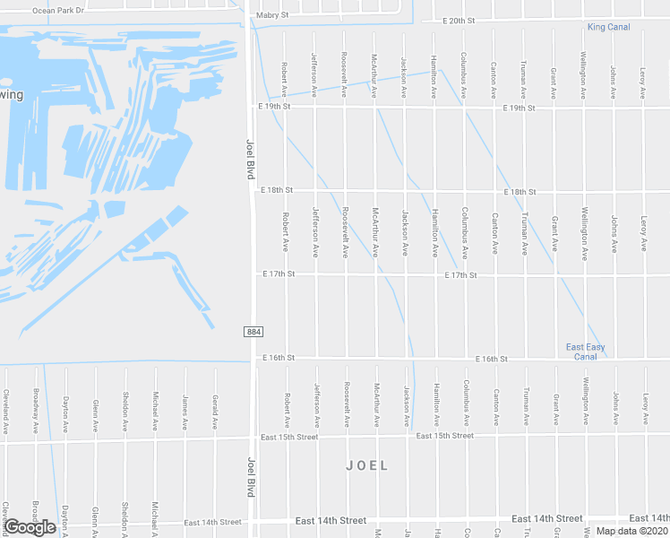 map of restaurants, bars, coffee shops, grocery stores, and more near 2605 East 17th Street in Lehigh Acres