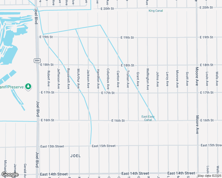 map of restaurants, bars, coffee shops, grocery stores, and more near 1703 Columbus Avenue in Lehigh Acres