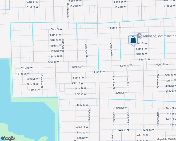 map of restaurants, bars, coffee shops, grocery stores, and more near 3114 51st Street West in Lehigh Acres
