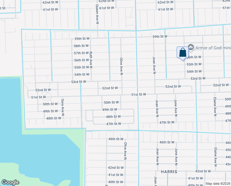 map of restaurants, bars, coffee shops, grocery stores, and more near 3210 51st Street West in Lehigh Acres