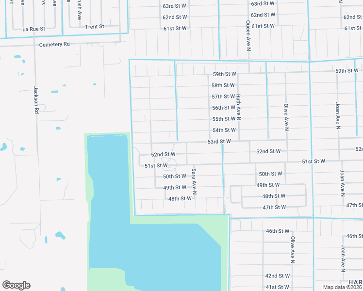 map of restaurants, bars, coffee shops, grocery stores, and more near 3419 53rd Street West in Lehigh Acres