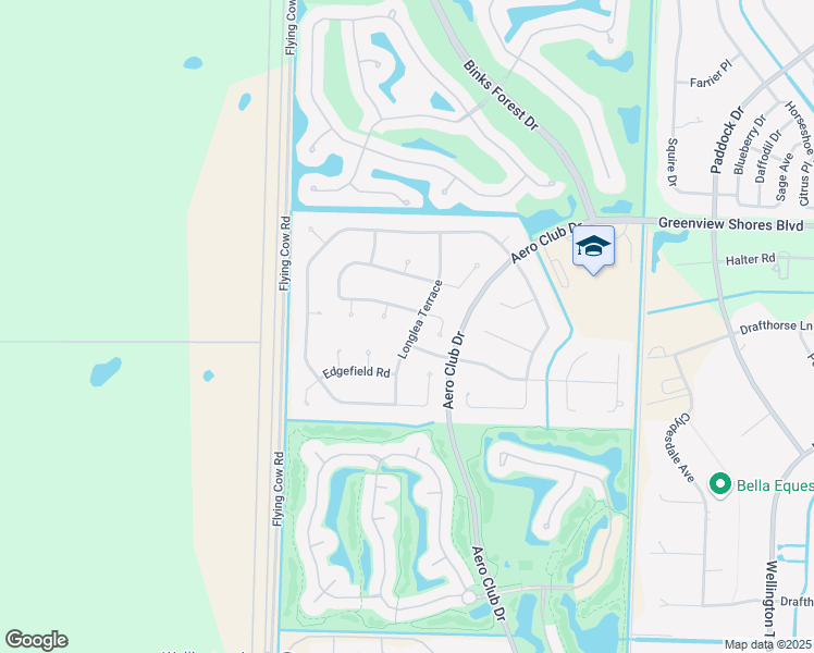 map of restaurants, bars, coffee shops, grocery stores, and more near 1295 Longlea Terrace in Wellington