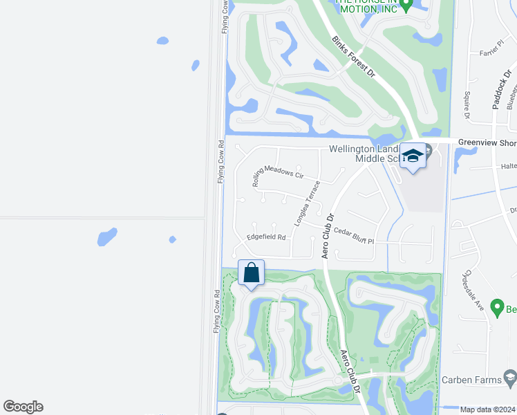 map of restaurants, bars, coffee shops, grocery stores, and more near 1285 Mayview Way in West Palm Beach