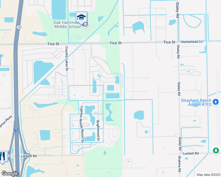 map of restaurants, bars, coffee shops, grocery stores, and more near 10332 Fire Flag Drive in Fort Myers