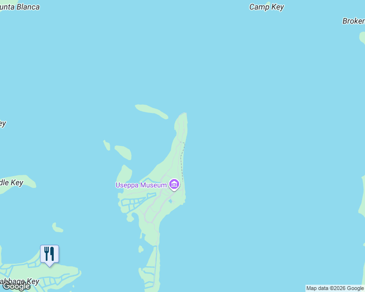 map of restaurants, bars, coffee shops, grocery stores, and more near 14 North Useppa I Isle in Captiva