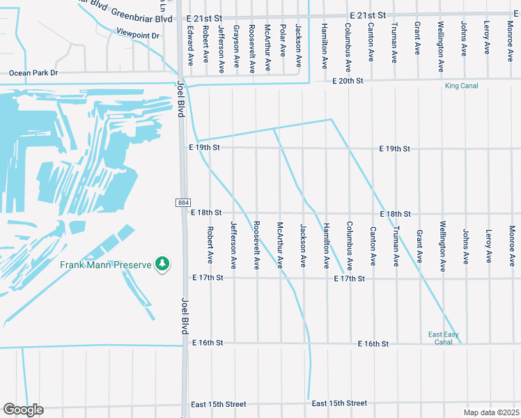 map of restaurants, bars, coffee shops, grocery stores, and more near 2602 East 18th Street in Lehigh Acres